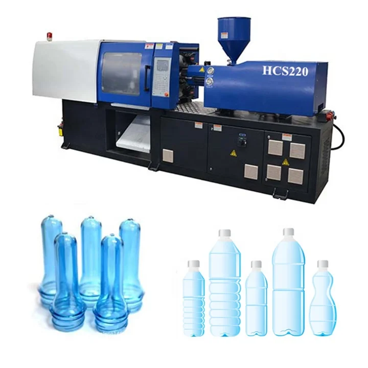 Haichen solid quality HCS220-pet long life pet preform making injection molding machine price