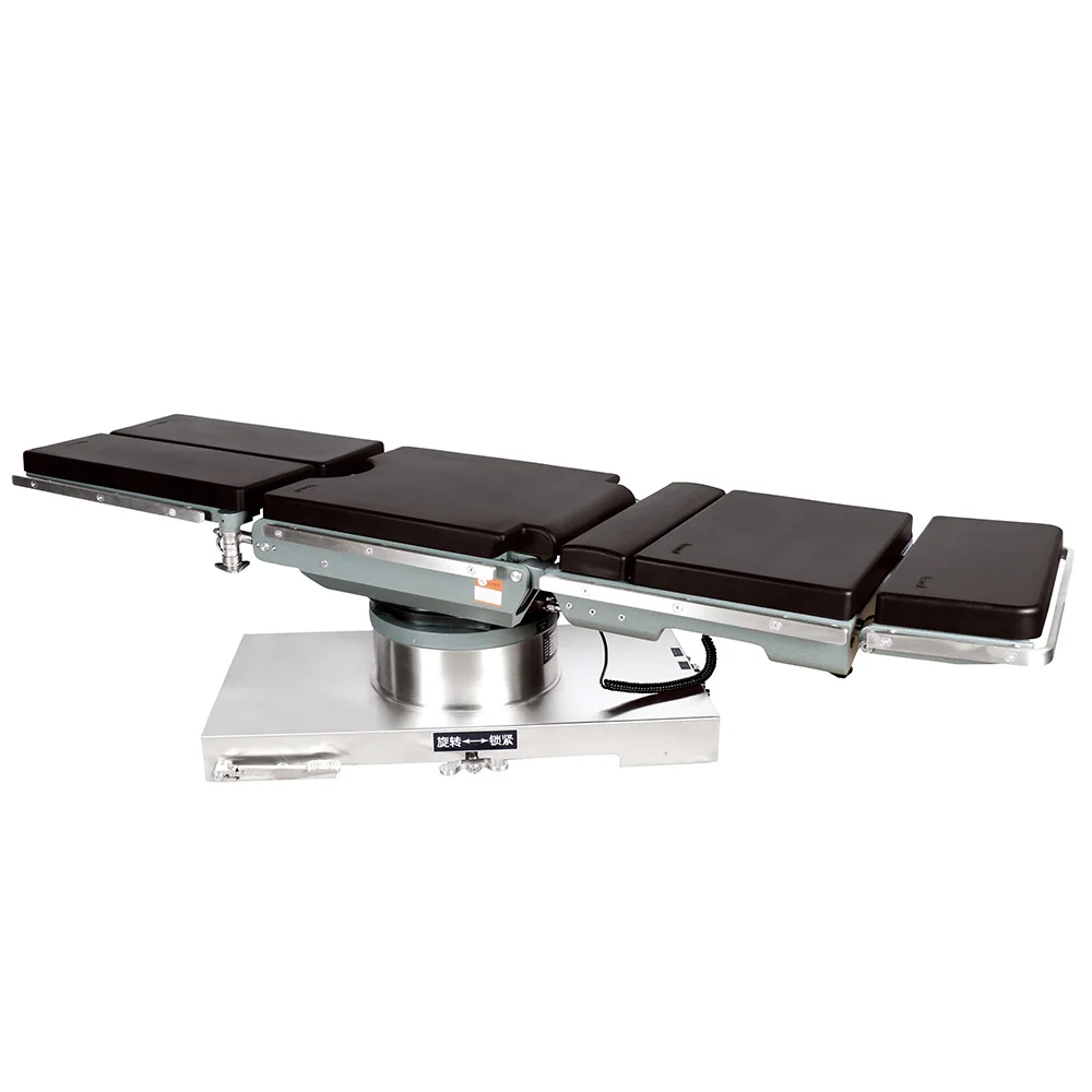 Ultra-low Round column surgical table manufacturer  Rotational Operating table suppliers for neurosurgery 180 degree rotation