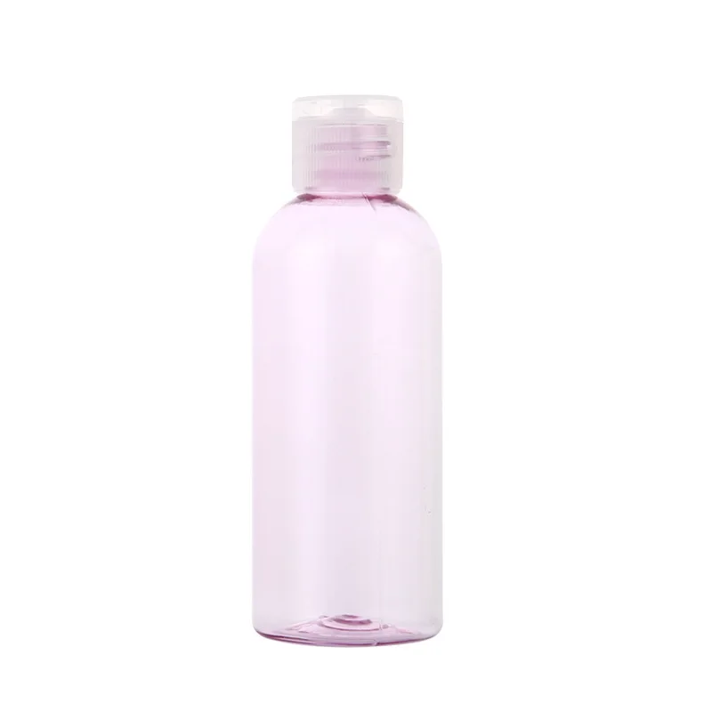 
In stock 100ml amber pink green pet plastic face bottle for toner 