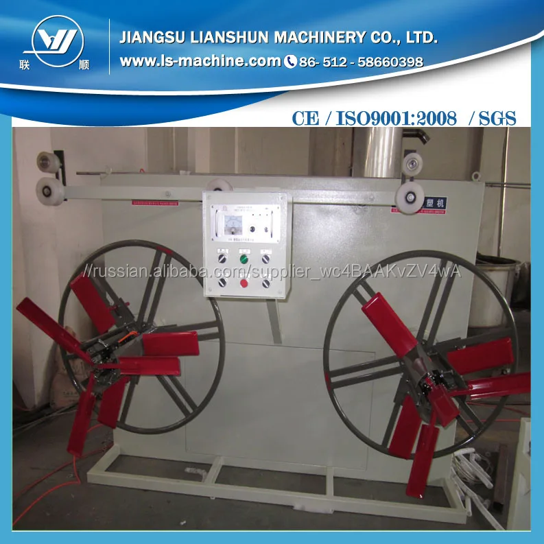 HDPE PP PE plastic pipes produced by making machine