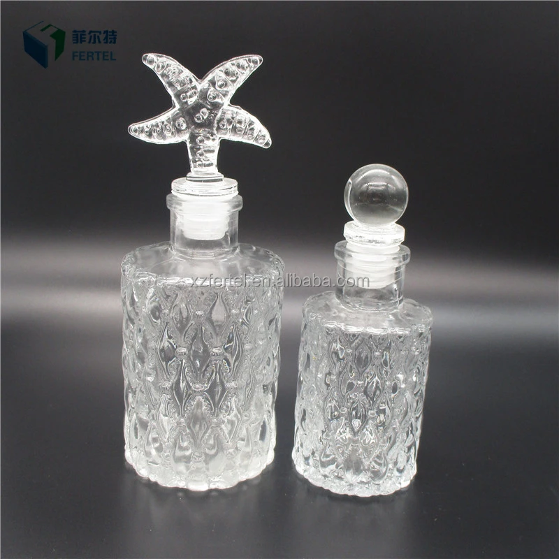 
Empty reed diffuser glass bottle with rattan sticks for aroma oil container 
