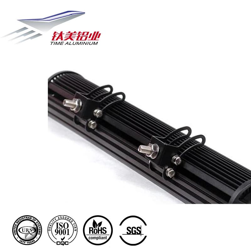 
Factory price aluminum led light aluminum led grow light frame with cnc brass machining 
