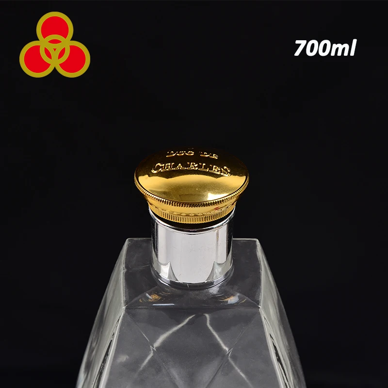 Luxury XO/brandy glass bottle  bottle 700ml for sale