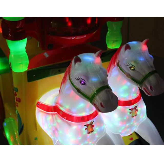 2018 coin operated kiddie ride, 2 seats amusement park car rides, commercial grade amusement park horse ride