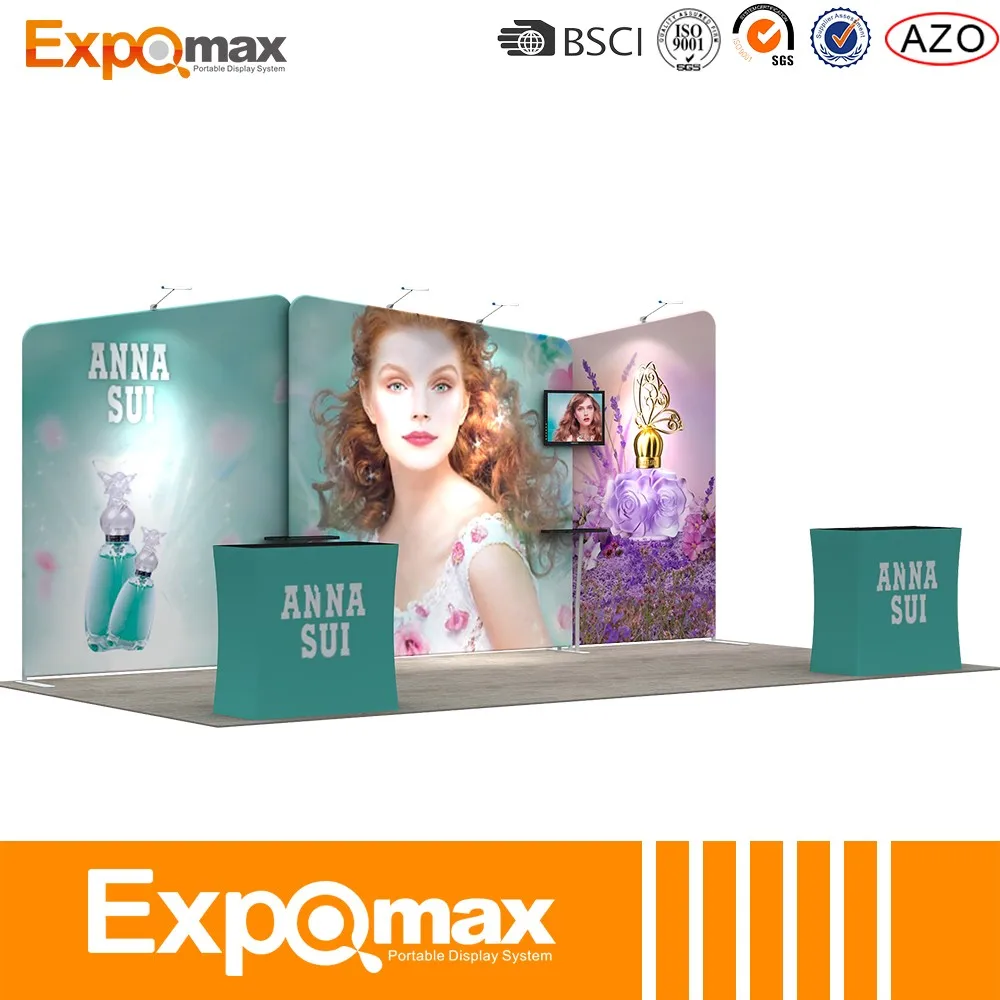 
 Китайский поставщик высококачественных натяжение ткани выставка дисплей оборудование  