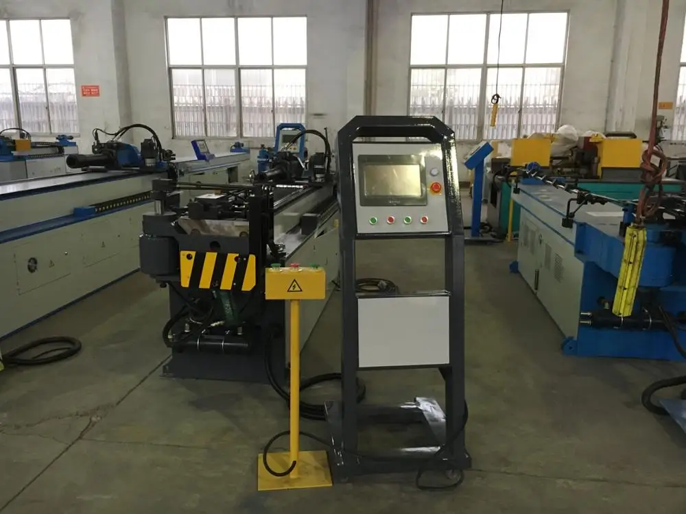 
China Manufacturer Automatic Bender CNC Pipe Tube Bending Machine with Ce Certification(GM-SB-38CNC-2A-1S) 