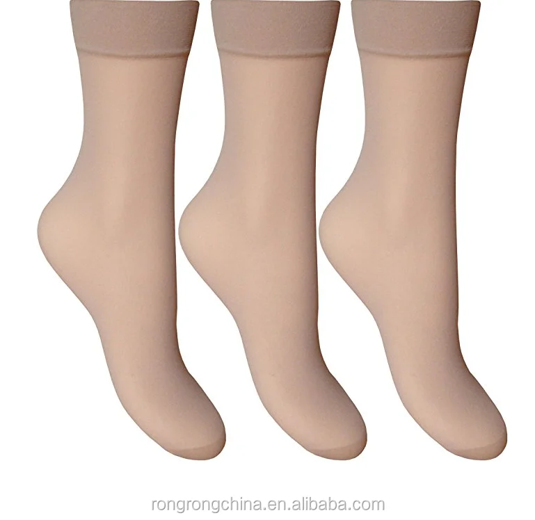 Hosiery Factory Nylon Socks Sheer Ankle Socks For Women