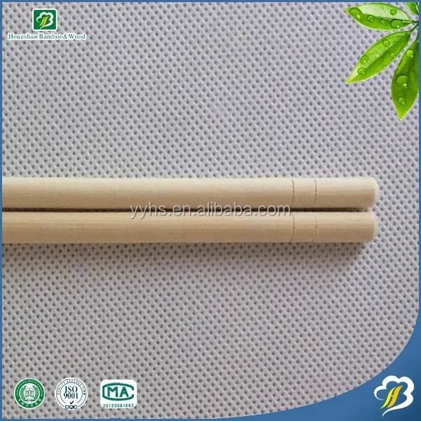 Bulk wooden and bamboo round Chinese chopsticks