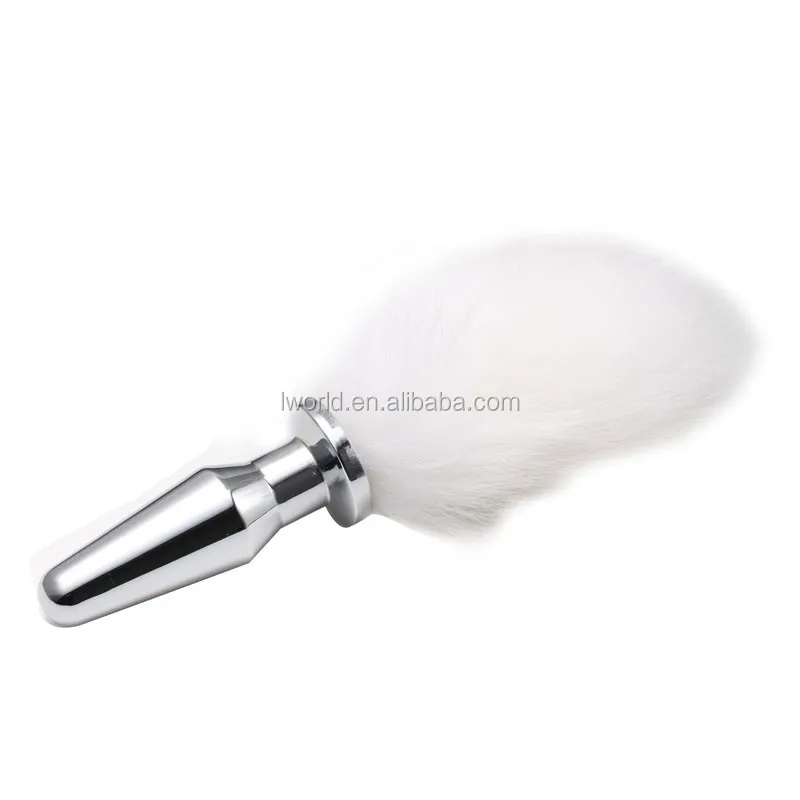 Gold Fox Tail Anal Plug Difference Length Tail Butt Plug