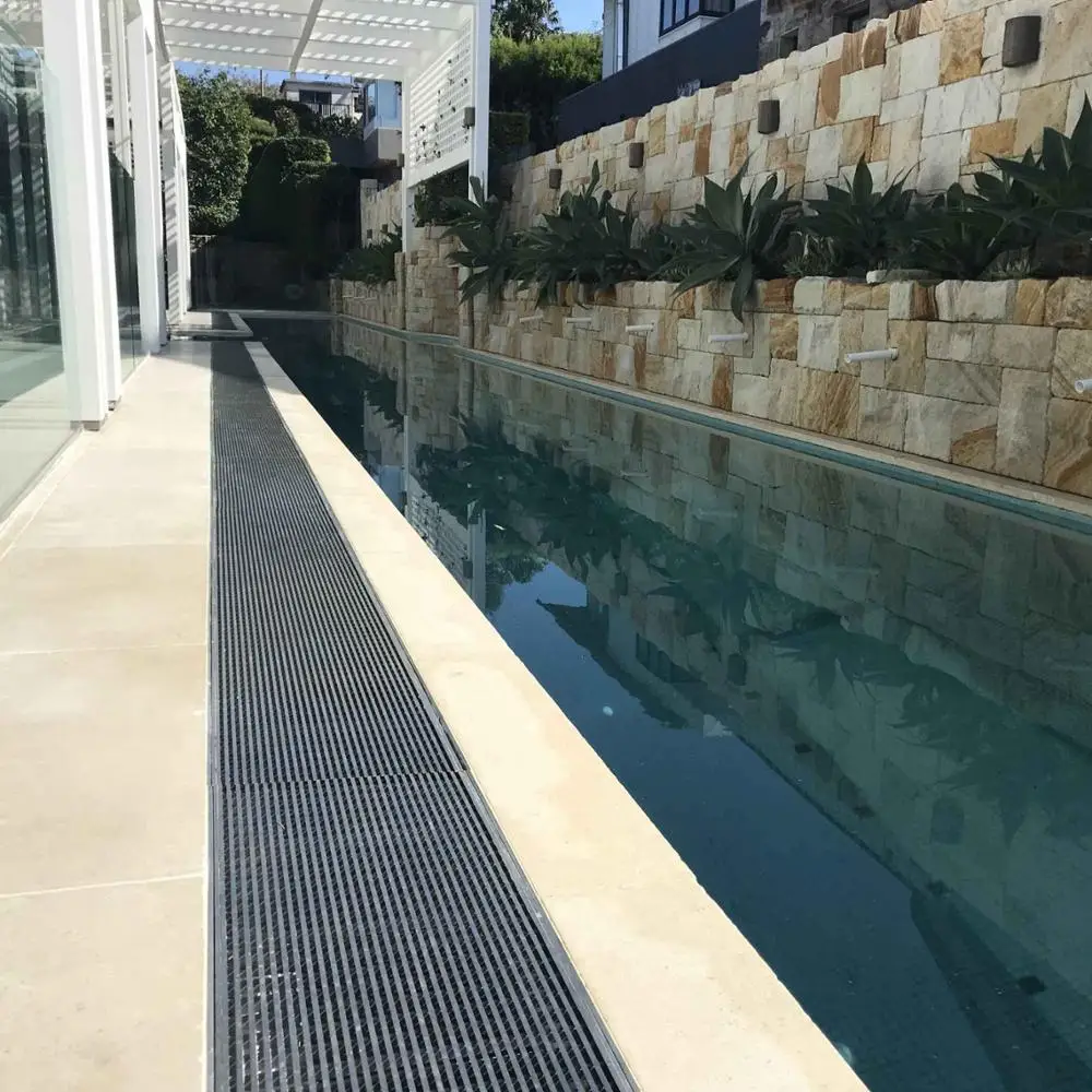 Hot sale factory swimming pool overflow gutter grating