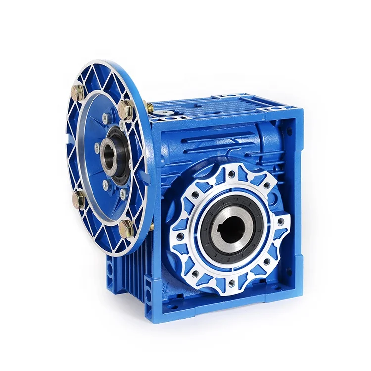 NMRV series aluminum worm gear speed reducer rv40 nmrv040 worm gearbox for conveying equipment