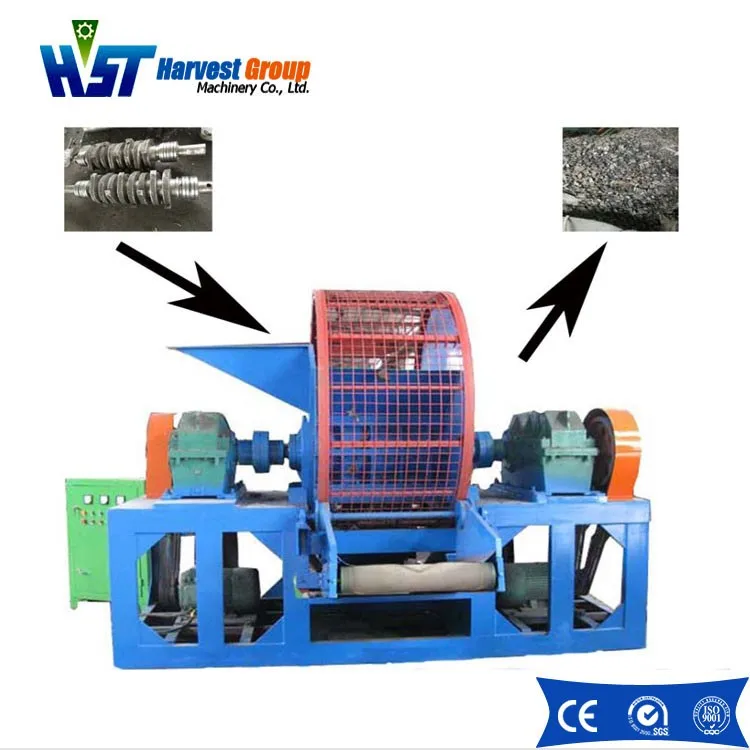 TDF tire derived fuel machine tds TIRE DERIVED SHREDDER