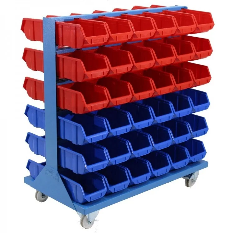 Plastic tool parts bin/box for warehouse