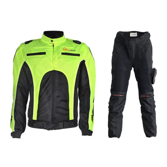 Summer breathable shatter-resistant motorcycle clothing racing suits for men women