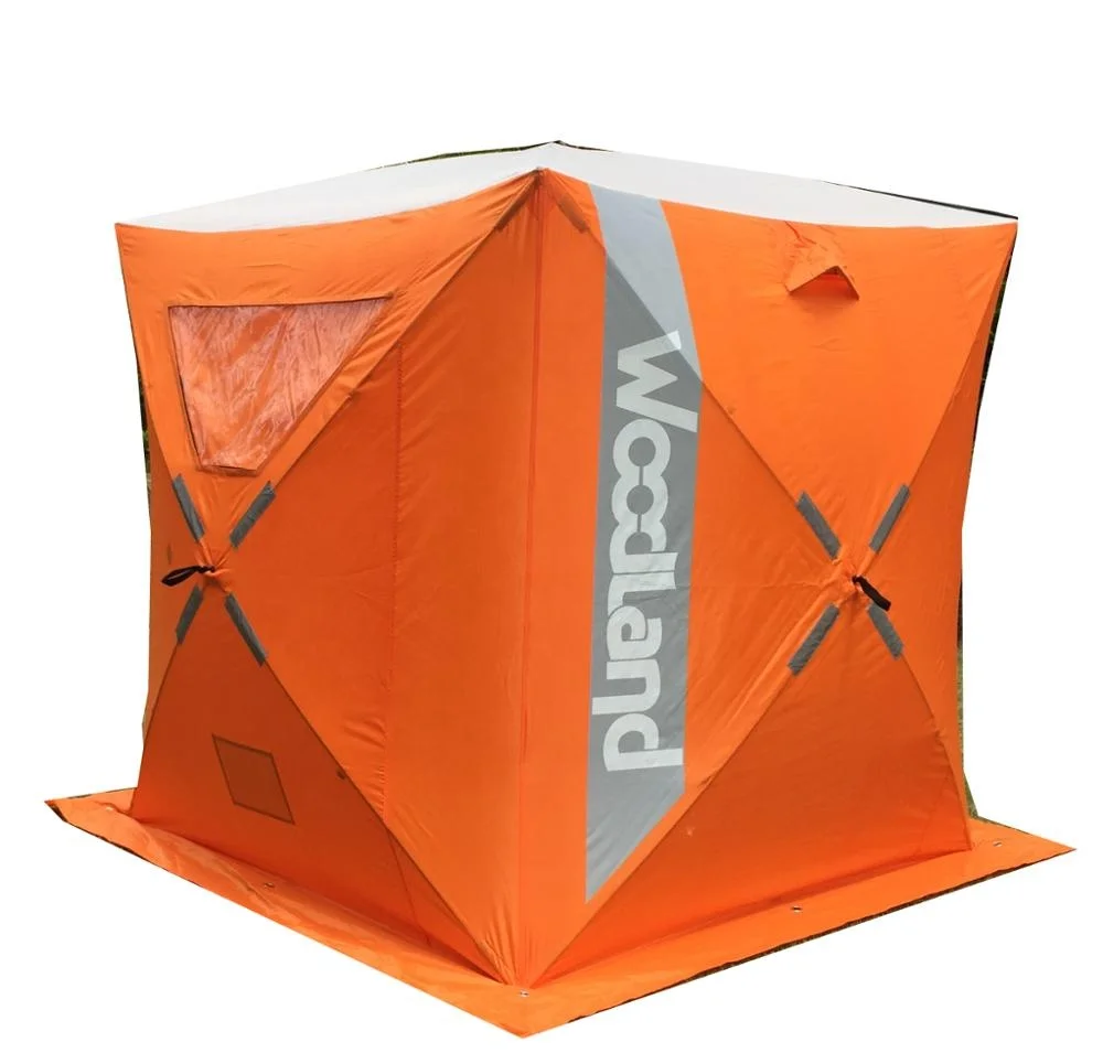 Ice fishing cub 3 Man  Portable  Market Hub ICE FISHING TENT Shelter