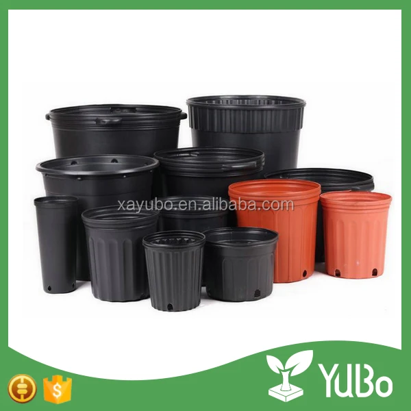 Cheap Extra Large Plastic Flower Pots for Gardening in Pots and Containers