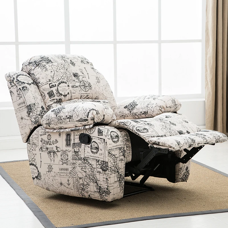 American Style Sofasreclinables Reclinable Reclyner Electric Massage Chair Modern Recliner Leather Sofa