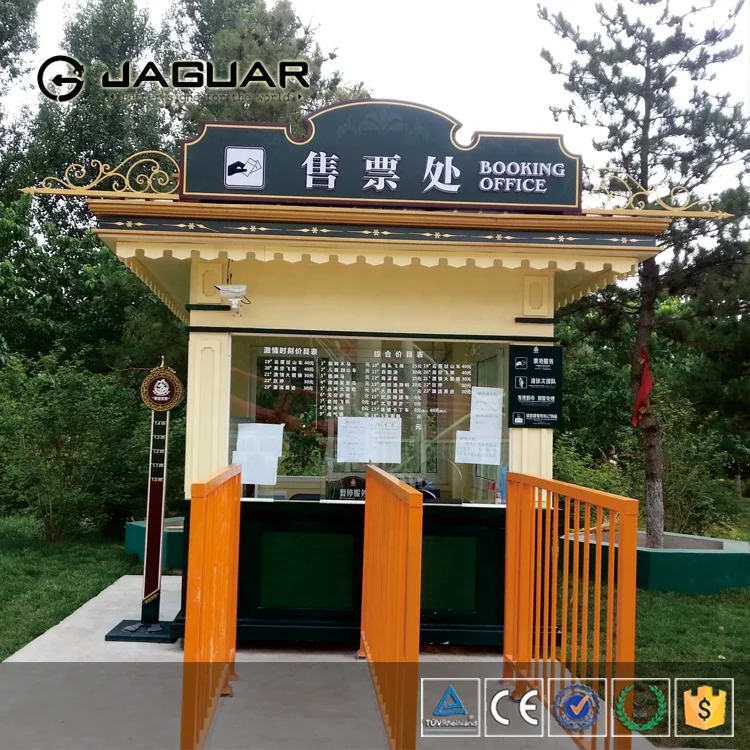 Factory supply free design custom outdoor retail food booth street kiosk for sale