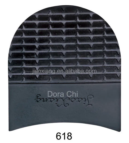 Brand New Black Colour Rubber Heel For Shoes Repair Material