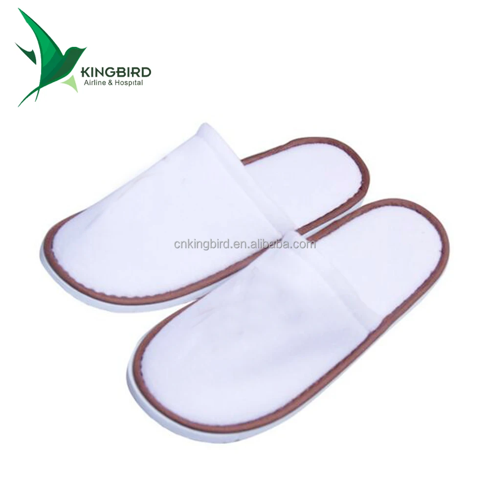OEM Logo Cheap White Disposable Hotel Slipper for Sale