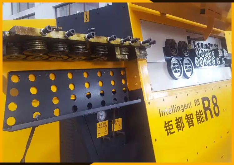 Factory price CNC automatic 4-12mm steel wire Stirrup bender/reinforcing rebar stirrup bending machine
