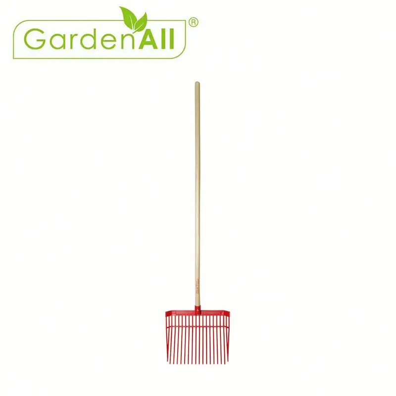 Farming Tools Durable Garden Digging Hay Plastic Fork Head With Handle