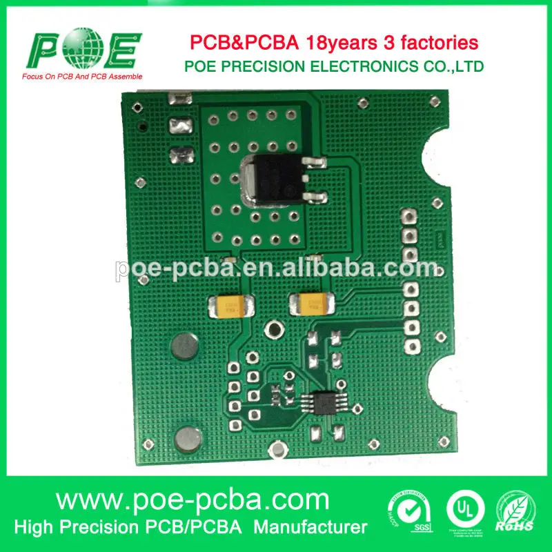 double layer pcb assembly with lead free hasl finishing