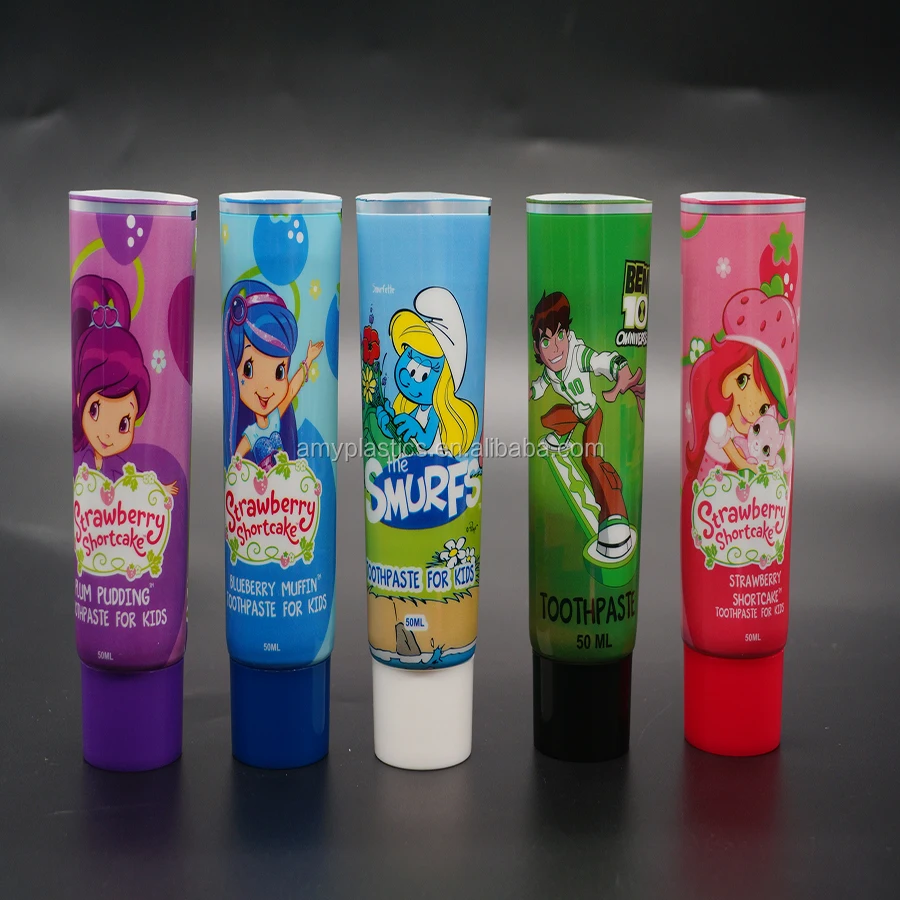 30mm Fashion Design Printed Plastic Laminated Toothpaste Tube With Screw Cap