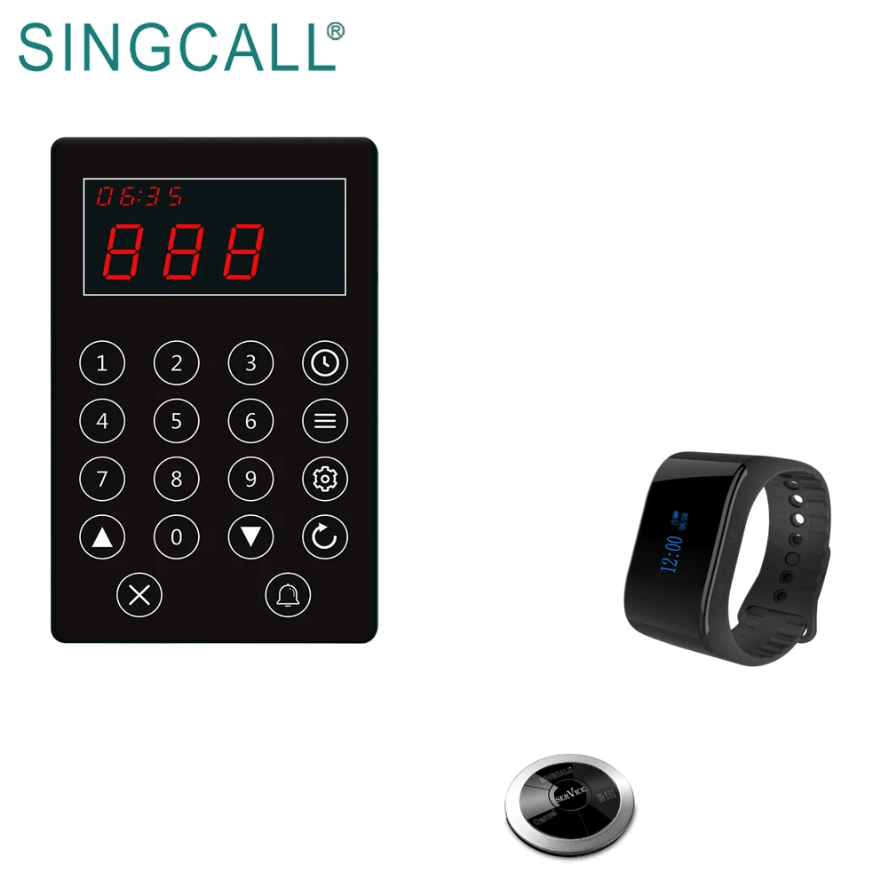SINGCALL Restaurant Kitchen Chef Calling Waiters System