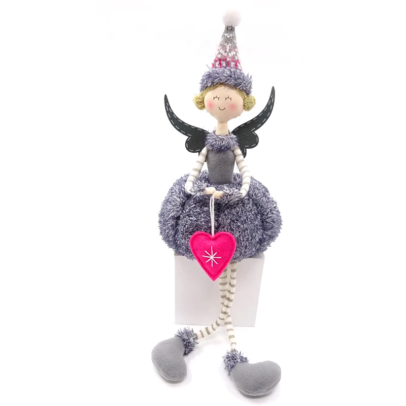 New christmas decorations custom felt elf angel doll halloween decoration