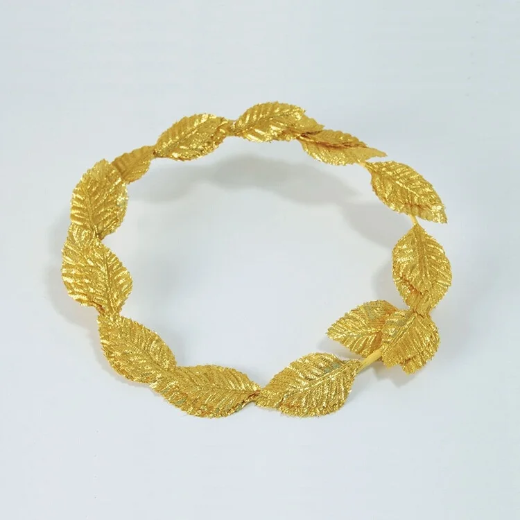 Greek Toga Gold Leaf Headband Laurel Wreath