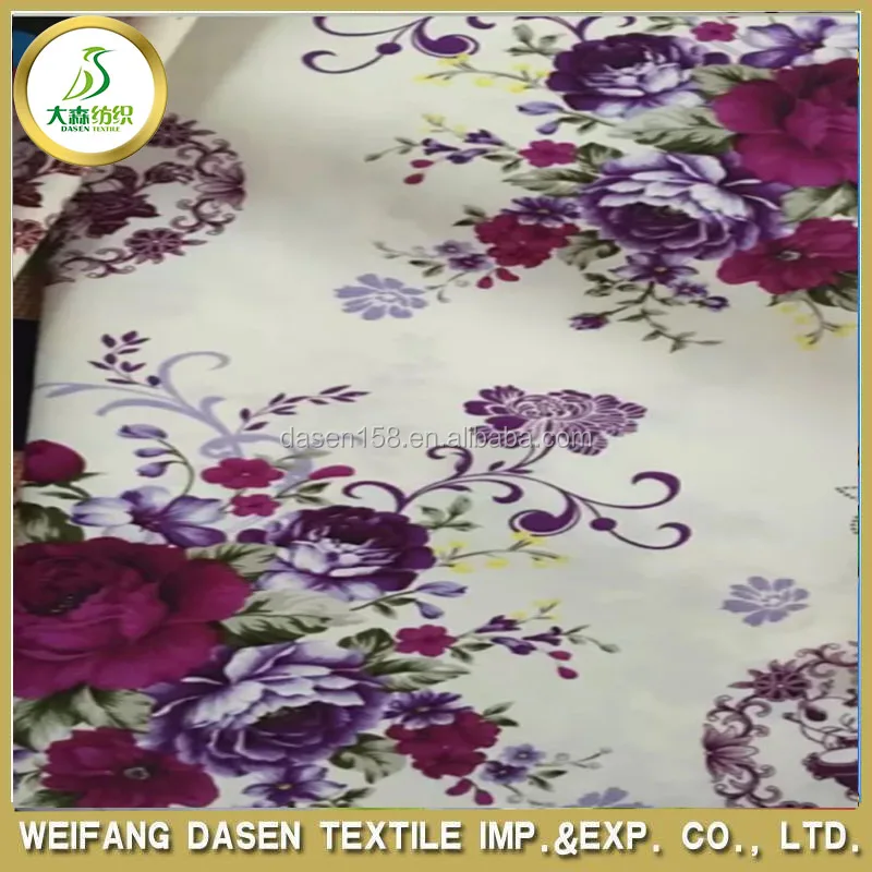 shandong fabric factory weifang dasen print fabric with cheap price
