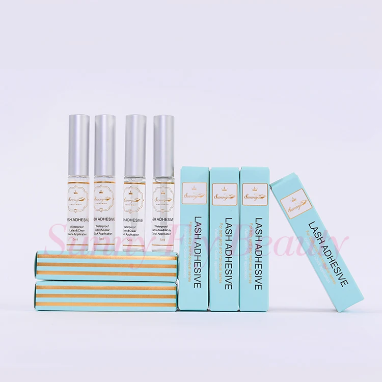 
Mink lashes strip adhesive waterproof glue for strip false eyelashes 