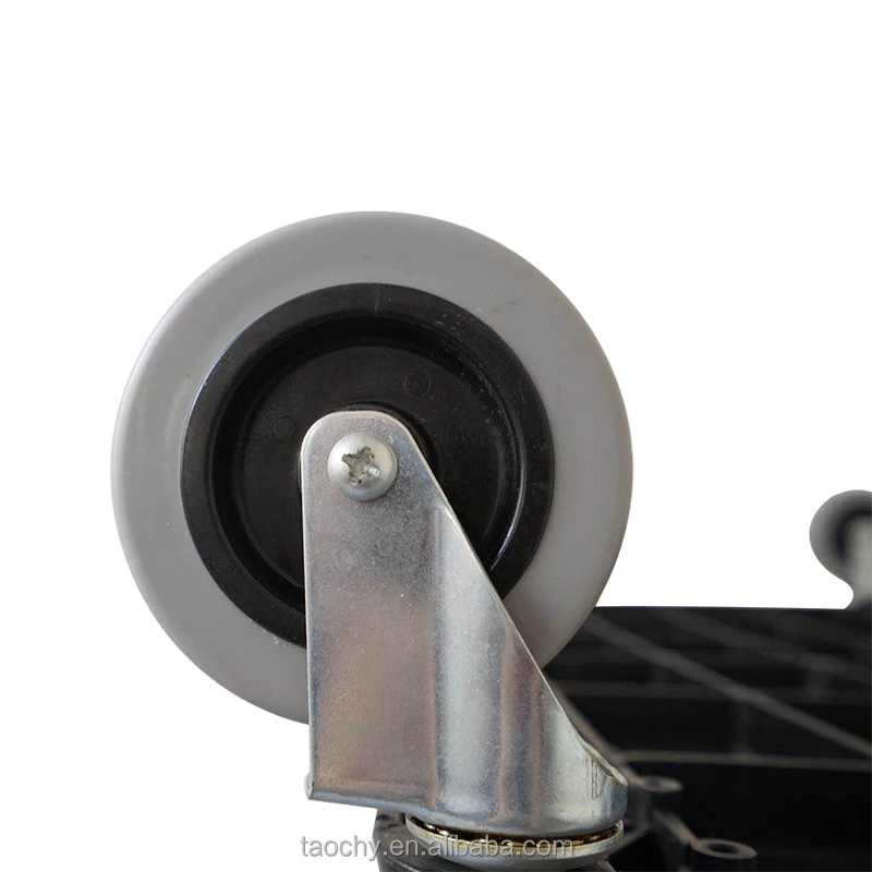 Storage service cart Plastic utility cart with bin