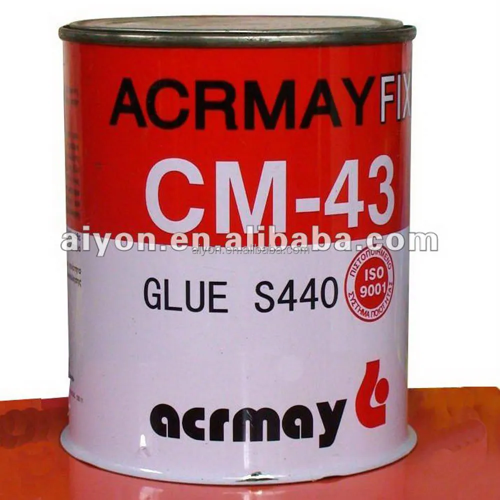 aluminum tube and canned contact cement, chloroprene rubber glue