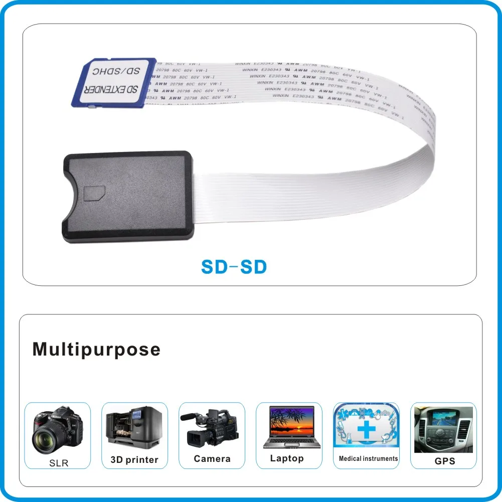 
New Design GPS navigation accessories SD/SDHC card reader extension cable 