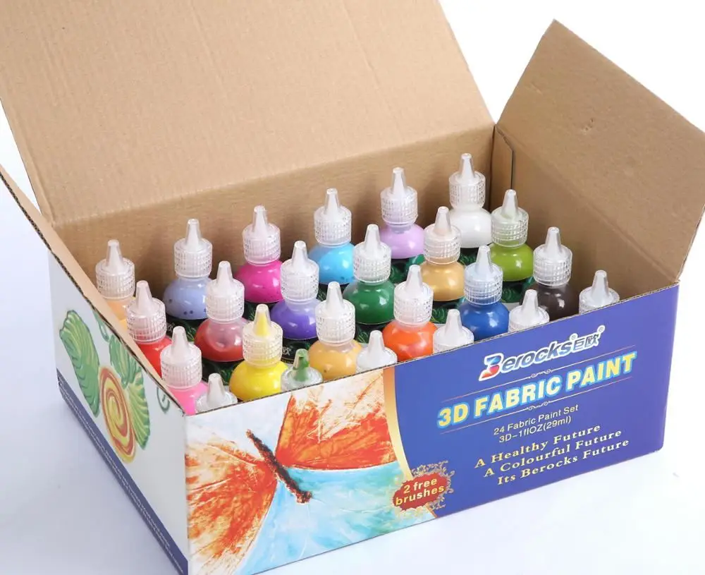 Низкая цена, краска для ткани/Яркая Цветная краска для ткани