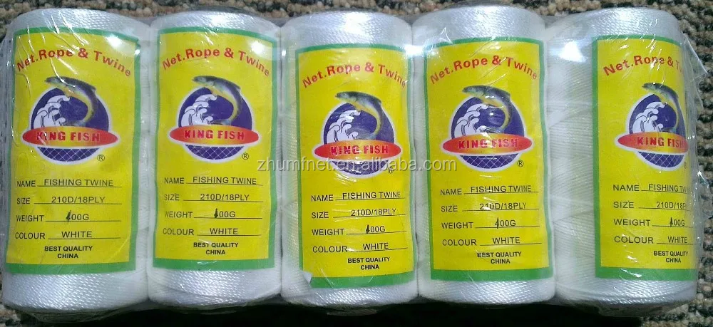 Wholesale best quality durable Fine nylon twine 210d export to africa market nylon fishing twine