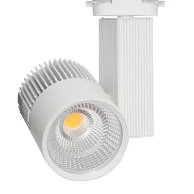 Lite CRI>90 90lm/W COB 30W 35W Commercial Led Track Light
