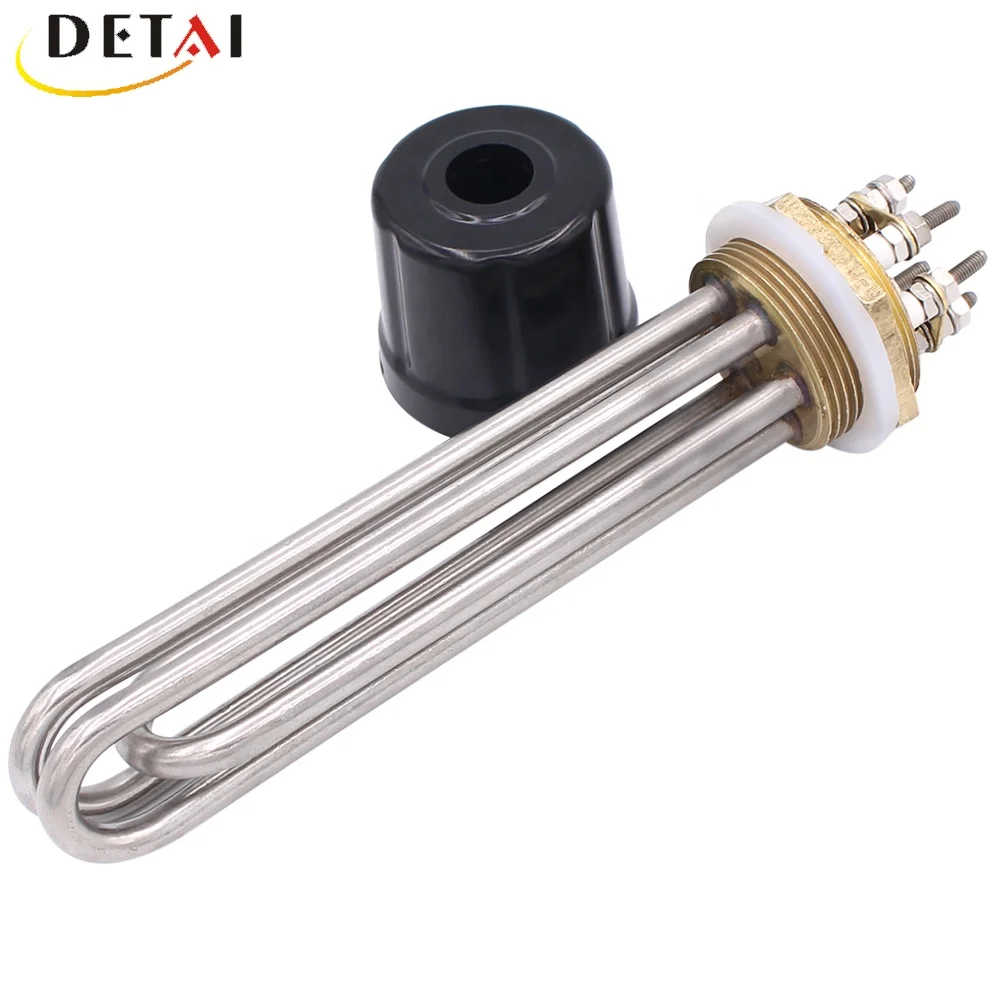 Standard 220V 3KW Geyser Elements With 40mm Thread electric heater element immersion heating element ready for ship