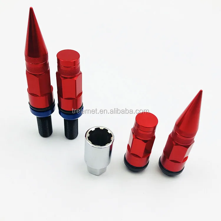 M12X1.5 M12X1.25 M14X1.25 M14X1.5 Racing Wheel Spiked Lug Nuts