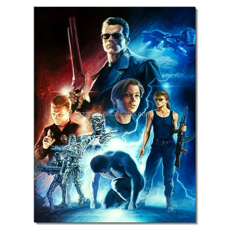 Custom Printing 3D Lenticular Poster PET Image High Definition Movie Star Poster