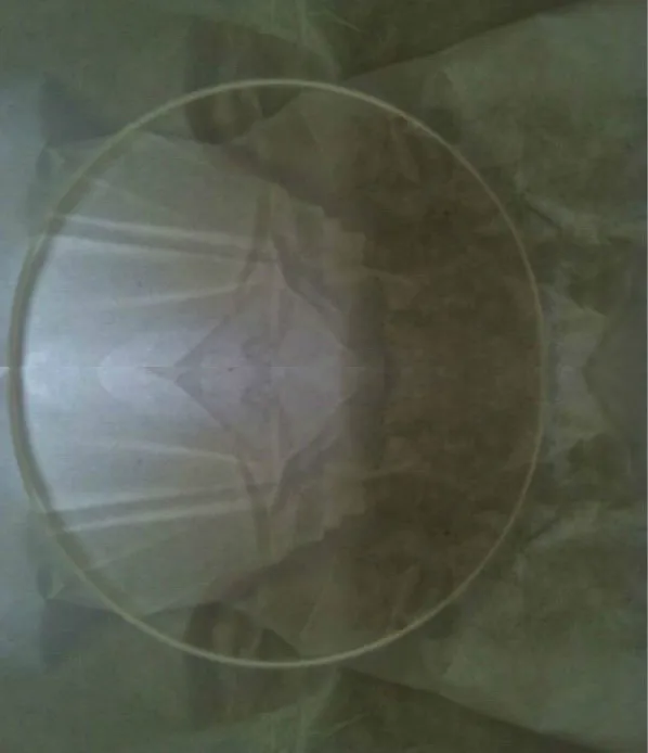 Фабрика OEM 4/6/8 дюймовая стеклянная Вафля с выемкой