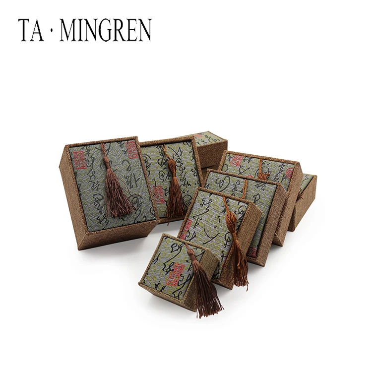 Заводская цена, новинка, украшенное кольцо в китайском стиле, шкатулки для ювелирных изделий, оптовая продажа