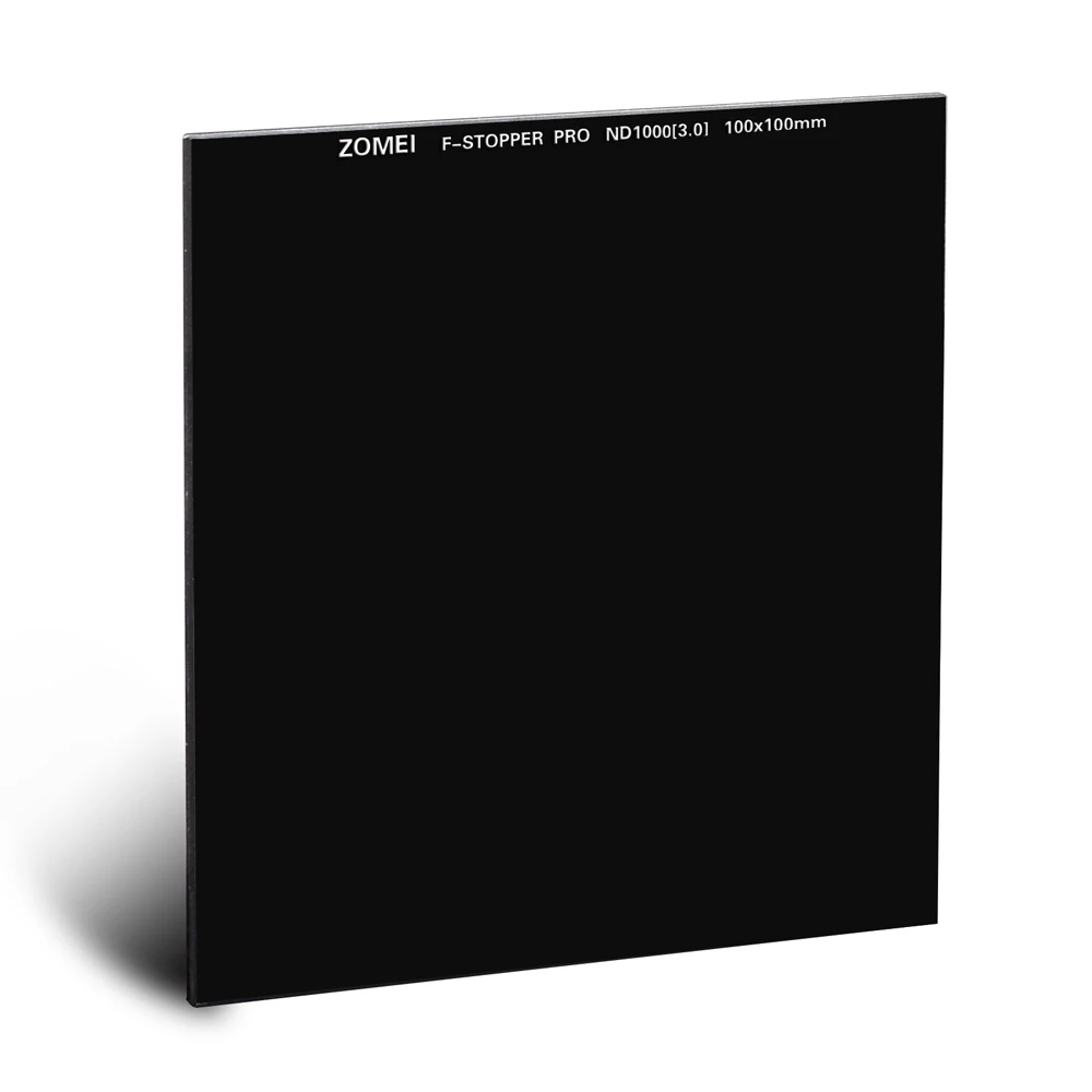 HD многослойный нейтральный фильтр для камеры ND1000 Оптическое стекло 100*100 мм