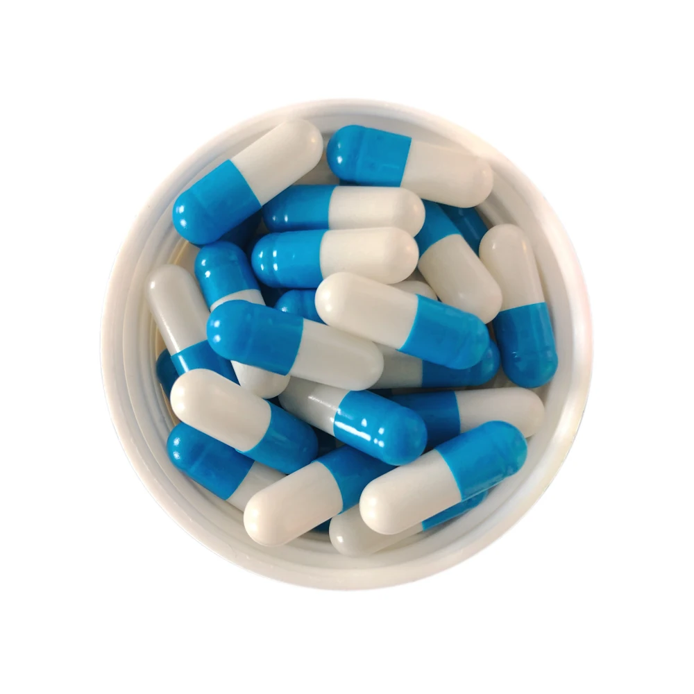 Pharmaceutical-grade HPMC Veg Capsules Factory Contract Manufacturing Different Colors Size#00