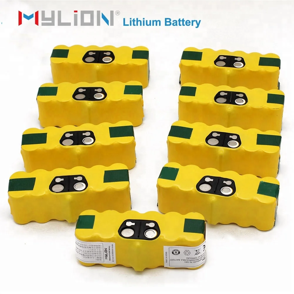 replacement 14.4v volt 3000mah nimh battery pack for intelligent robot vacuum cleaner