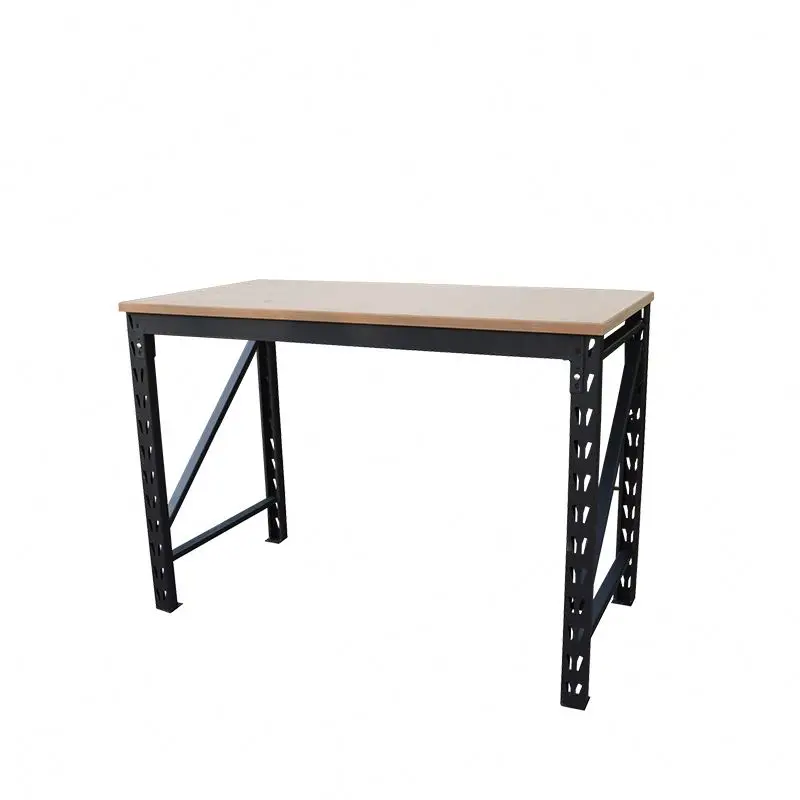 Thickened angle steel heavy duty garage storage work benches