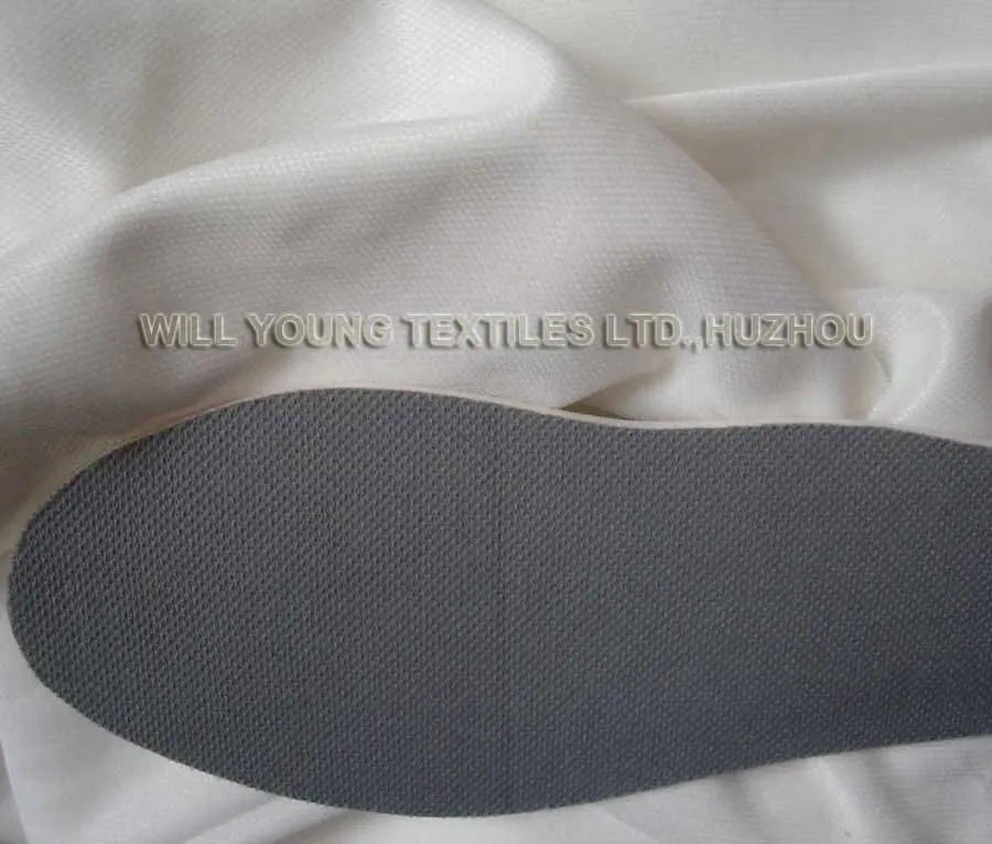 Polyester knitted pique fabric for shoe lining