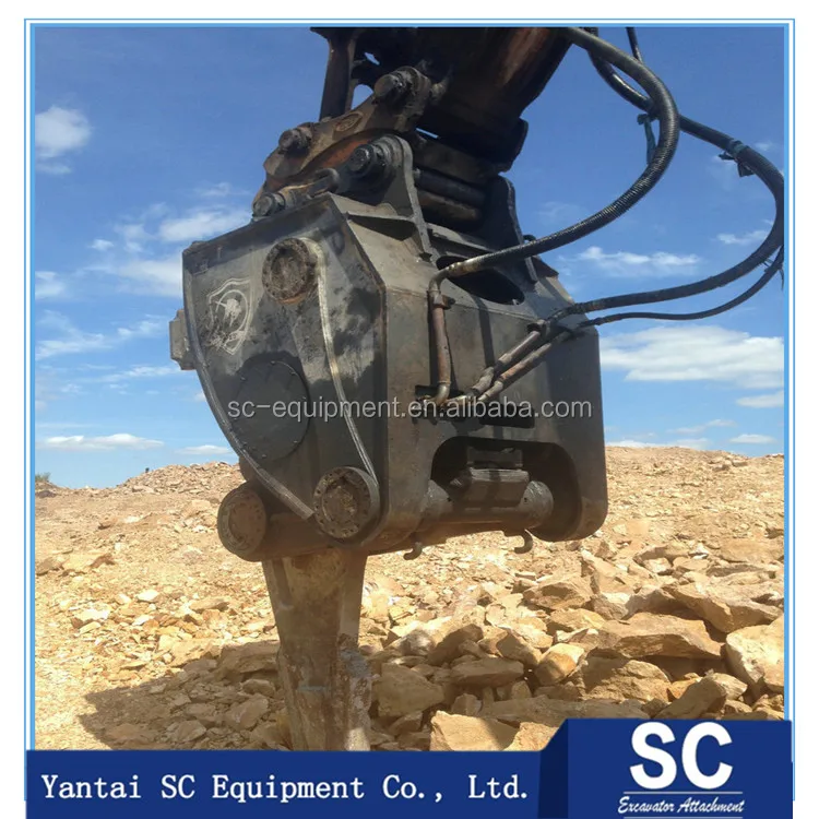 hydraulic vibrate ripper of excavator attachments vibro ripper machine
